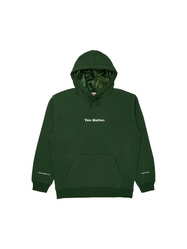 You Matter Hoodie Green