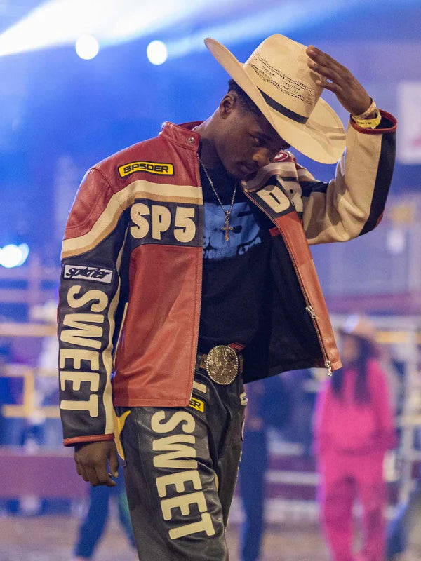 Young Thug Sp5der Leather Jacket