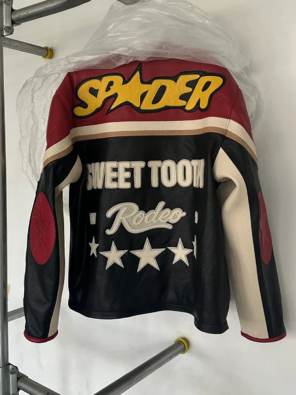 Young Thug Spider Sweet Tooth Rodeo Leather Jacket