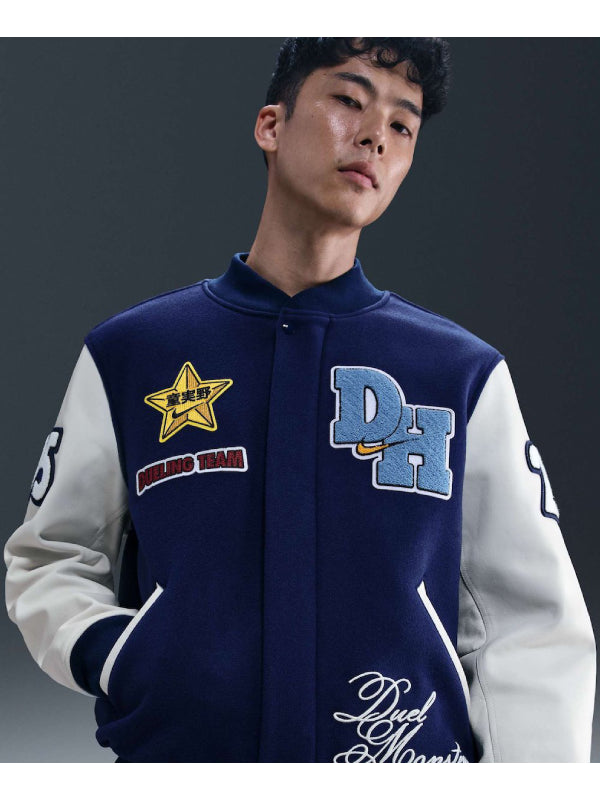 Yu-Gi-Oh x Nike Destroyer Varsity Jacket
