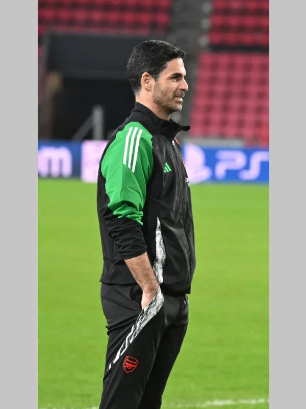 adidas fc arsenal presentation jacket mikel arteta