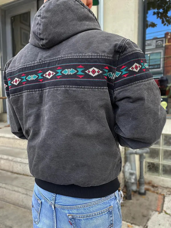 aztec carhartt tribal jacket