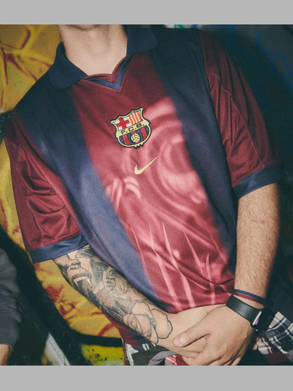 Buy - CJ x Nike x FC Barcelona Retro 2000/01 Home Skeleton Jersey Buy - CJ x Nike x FC Barcelona Retro 2000/01 Home Skeleton Jersey