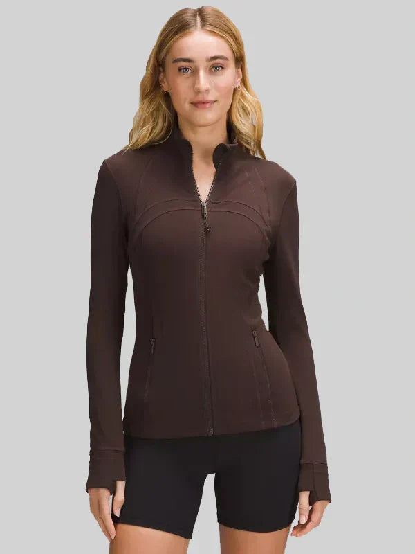 brown lululemon jacket