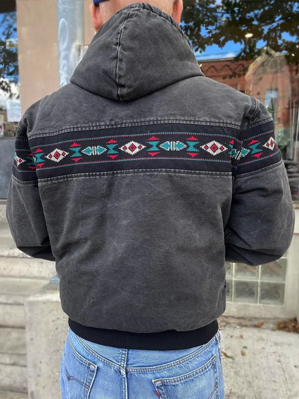 carhartt aztec hoodie