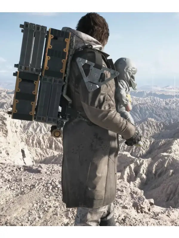 death stranding 2 trench coat Norman Reedus