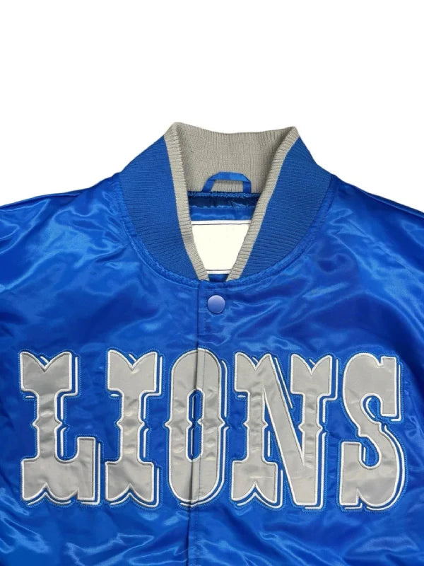 detroit lions costco jacket blue