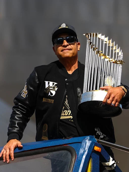 dodgers nike world series letterman jacket