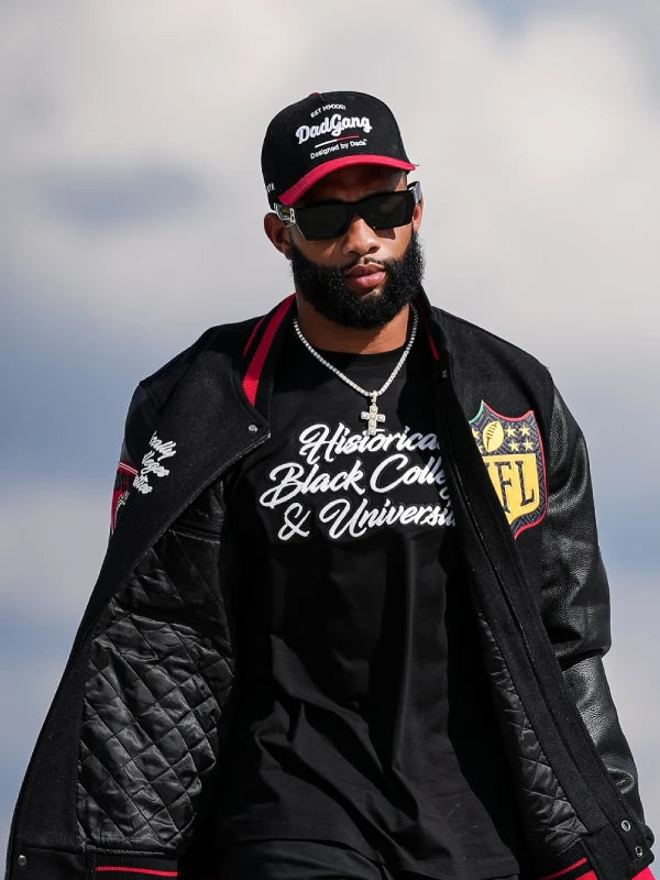 pride nfl hbcu jacket black