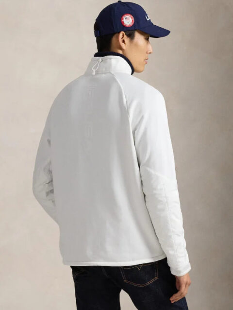 2026 Winter Olympics Polo Ralph Lauren Team USA Hybrid Jacket White