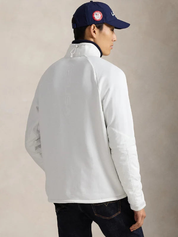 2026 Winter Olympics Polo Ralph Lauren Team USA Hybrid Jacket White