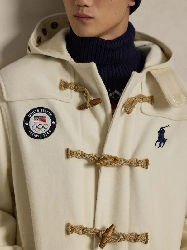 2026 Winter Olympics Polo Ralph Lauren Team USA Opening Ceremony Duffle Coat
