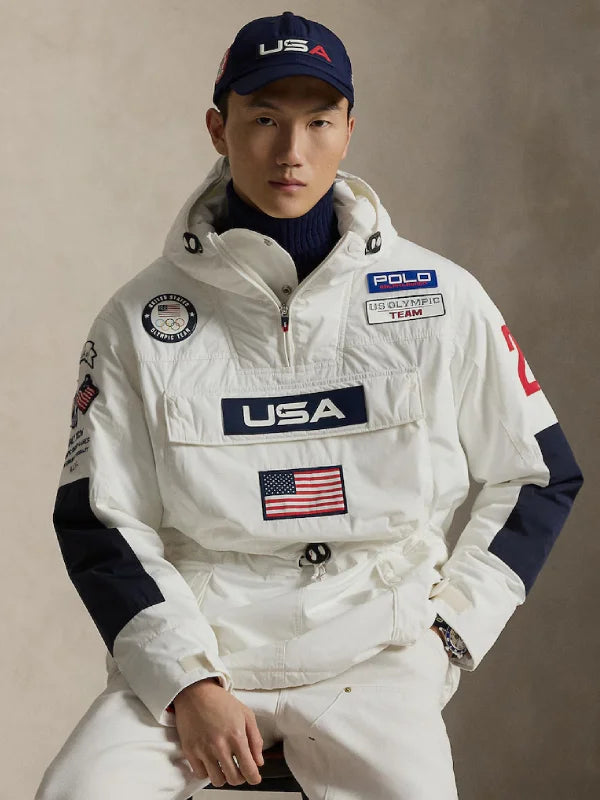 2026 Winter Olympics Team USA Polo Ralph Lauren Insulated Anorak Jacket