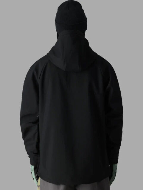 686 Waterproof Black Hoodie