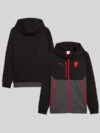 AC Milan PumaTECH Full-Zip Hoodie Black