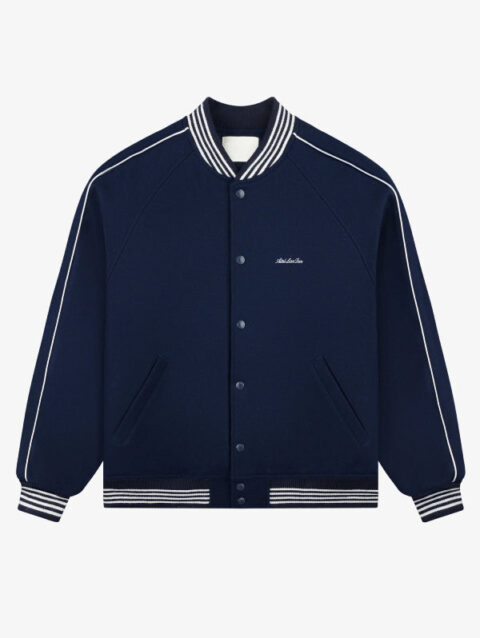 ALD Heritage Wool Varsity Jacket Blue