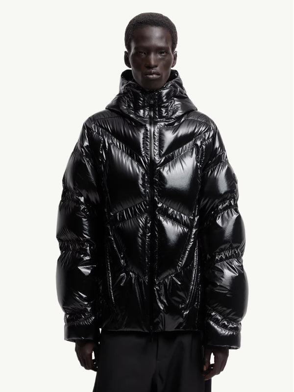 A$AP Rocky x Moncler Bahianinha Hooded Short Down Jacket Black