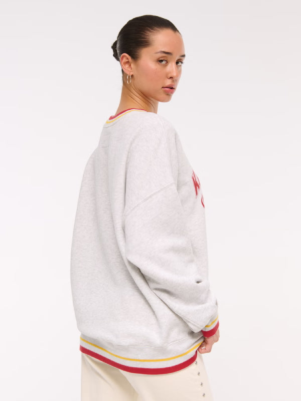 Abercrombie Chiefs Vintage Sunday Crew