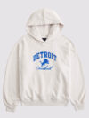 Abercrombie Lions Sunday Hoodie White