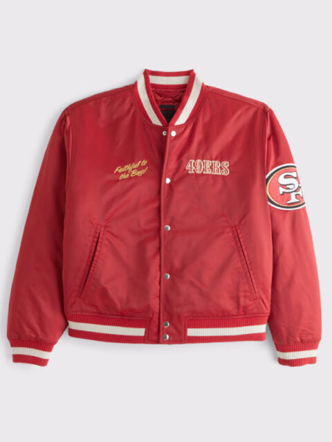 Abercrombie_San_Francisco_49ers_Varsity_Bomber_Jacket_Red