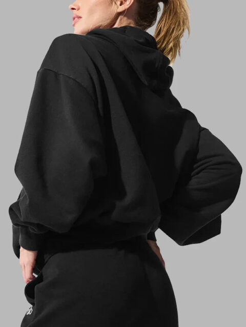 Accolade Black Hoodie