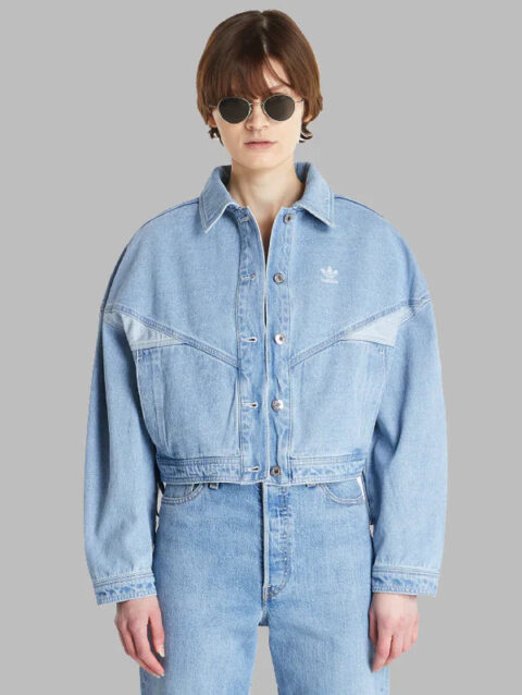 Adidas Blue Denim Jacket