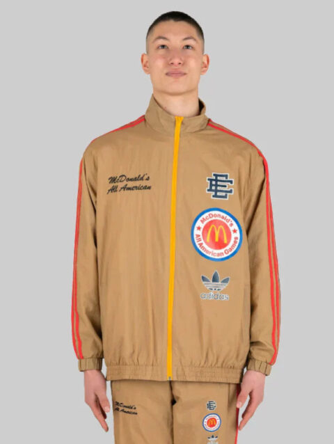 Adidas Eric Emanuel McDonalds All American Ceremony Track Jacket Khaki