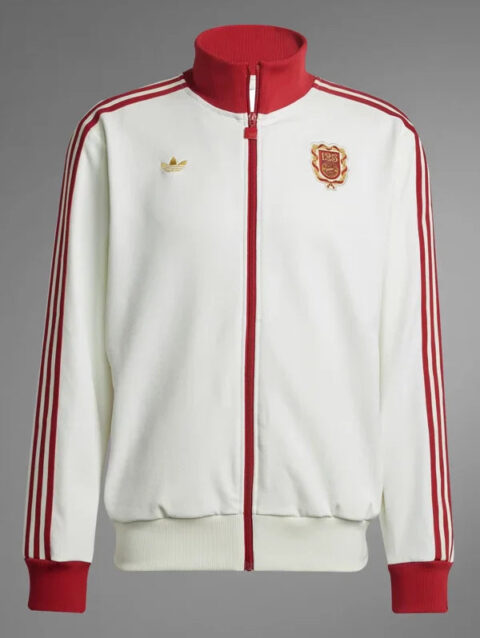 Adidas FC Bayern Anniversary Track Jacket White