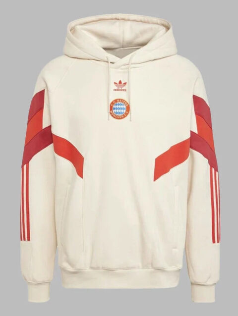 Adidas FC Bayern Orignals Hoodie Beige