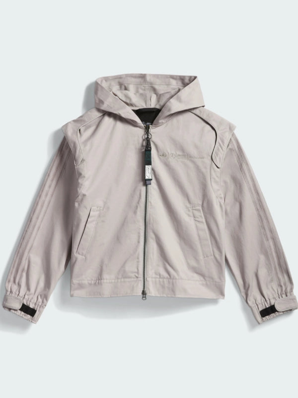 Adidas Para Bad Bunny x Mercedes-AMG F1 Racing Zip-Up Track Jacket Grey