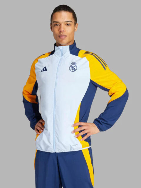 Adidas Real Madrid 2024-2025 Training Jacket Blue