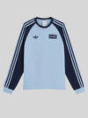 Adidas x Oasis Tour 3-Stripes Long Sleeves T-shirt Blue