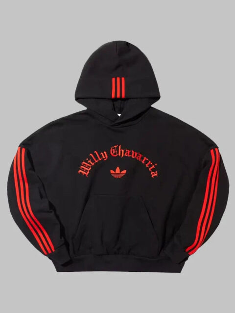 Adidas x Willy Chavarria Hoodie Black-Red