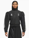 Adidas x Willy Chavarria Women's Zip-Up Sweatshirt Black