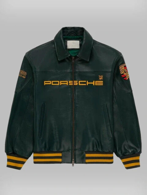 Aime Leon Dore Porsche Leather Jacket
