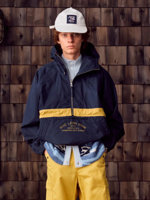 Aime Leon Dore Sailing Anorak Jacket Blue