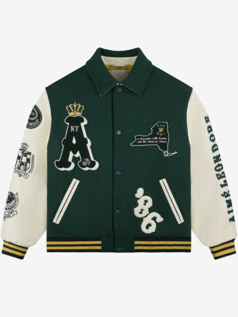 Aime Leon Dore Triboro Chess Club Varsity Jacket