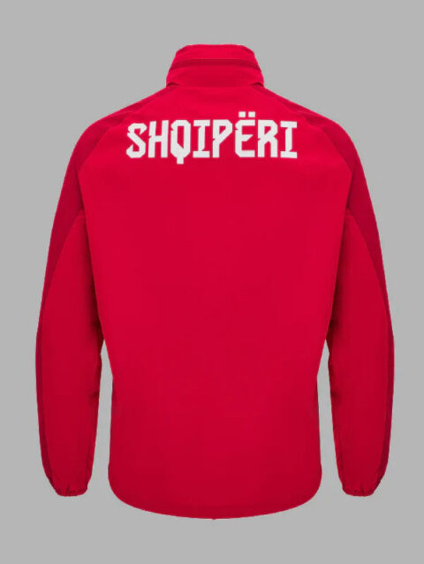 Albania National Team FSHF 2024-25 Adults Training Rain Jacket Red