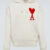 Ami Paris Hoodie White
