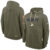 Army Black Knights Nike 2025 Military Appreciation Hoodie Olive