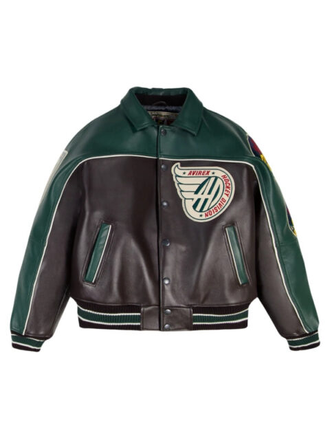 Avirex Canadian Division Leather Jacket