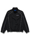 Awake NY Quarter Zip Track Jacket Black