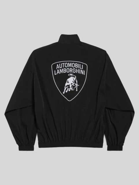 Balenciaga I Automobili Lamborghini Black Track Jacket