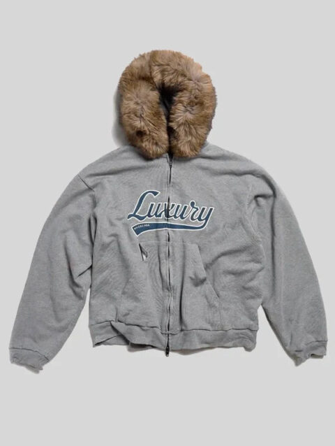 Balenciaga Luxury Hoodie Grey
