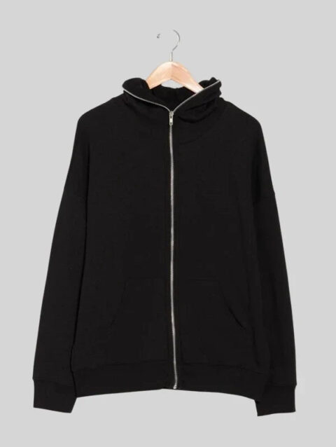 Bella Canvas Total Zip Hoodie Black