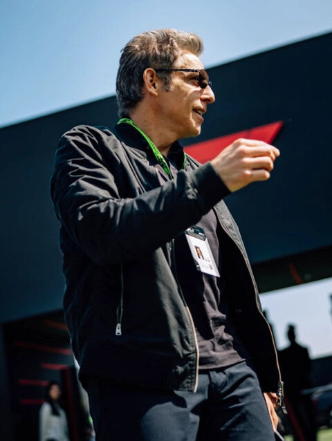 Ben Stiller Formula 1 Black Bomber Jacket