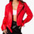 Biker Jacket Red