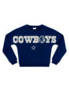 Billionaire Boys Club Dallas Cowboys Crewneck Sweatshirt Navy