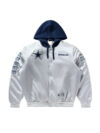 Billionaire Boys Club x Dallas Cowboys Satin Jacket Grey