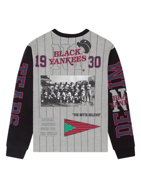 Black Yankees Denim Tears Pinstripe Long Sleeve Tee